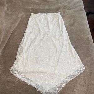 Princess-polly Women's White Skirt